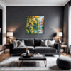 Swan Lake Village Scene Living Room Demo