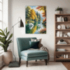 Swan Lake Village Scene Living Room Demo