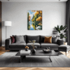 Swan Lake Village Scene Living Room Demo