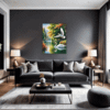 Swan Lake Village Scene Living Room Demo