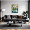 Swan Lake Village Scene Living Room Demo