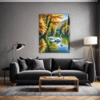 Swan Lake Village Scene Living Room Demo