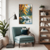 Swan Lake Village Scene Living Room Demo