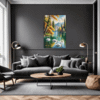 Swan Lake Village Scene Living Room Demo
