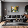 Swan Lake Village Scene Living Room Demo