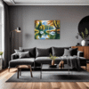 Swan Lake Village Scene Living Room Demo