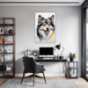 Swedish Lapphund Abstraction Office Demo