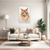 Tailless Ginger Manx Living Room Demo