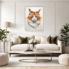 Tailless Ginger Manx Living Room Demo