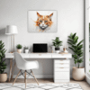 Tailless Ginger Manx Office Demo