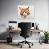 Tailless Ginger Manx Office Demo