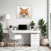 Tailless Ginger Manx Office Demo