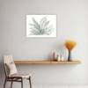Tall Snake Plant Foliage Kitchen Demo
