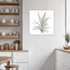 Tall Snake Plant Foliage Kitchen Demo