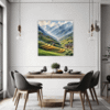 Terraced Himalayan Villages Dining Room Demo