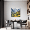 Terraced Himalayan Villages Dining Room Demo
