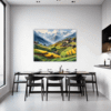 Terraced Himalayan Villages Dining Room Demo