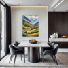 Terraced Himalayan Villages Dining Room Demo