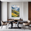 Terraced Himalayan Villages Dining Room Demo