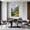 Terraced Himalayan Villages Dining Room Demo