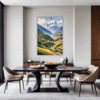 Terraced Himalayan Villages Dining Room Demo