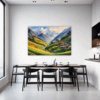 Terraced Himalayan Villages Dining Room Demo