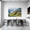 Terraced Himalayan Villages Dining Room Demo