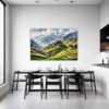 Terraced Himalayan Villages Dining Room Demo