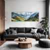 Terraced Himalayan Villages Living Room Demo