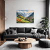 Terraced Himalayan Villages Living Room Demo