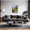 Terraced Himalayan Villages Living Room Demo