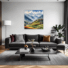 Terraced Himalayan Villages Living Room Demo