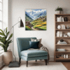 Terraced Himalayan Villages Living Room Demo