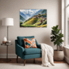 Terraced Himalayan Villages Living Room Demo
