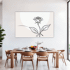 Timeless Rose Flower Dining Room Demo