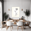 Timeless Rose Flower Dining Room Demo