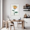Timeless Rose Flower Dining Room Demo