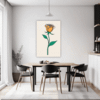 Timeless Rose Flower Dining Room Demo