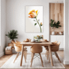 Timeless Rose Flower Dining Room Demo