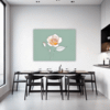 Timeless Rose Flower Dining Room Demo