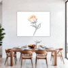 Timeless Rose Flower Dining Room Demo
