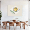 Timeless Rose Flower Dining Room Demo