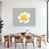 Timeless Rose Flower Dining Room Demo