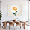 Timeless Rose Flower Dining Room Demo