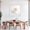 Timeless Rose Flower Dining Room Demo