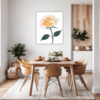 Timeless Rose Flower Dining Room Demo
