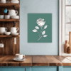 Timeless Rose Flower Kitchen Demo