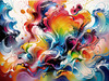 Tranquil Subtle Color Exploration Color Field Abstract Print