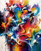 Tranquil Subtle Color Exploration Color Field Abstract Print