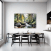 Tranquil Forest Brook Dining Room Demo